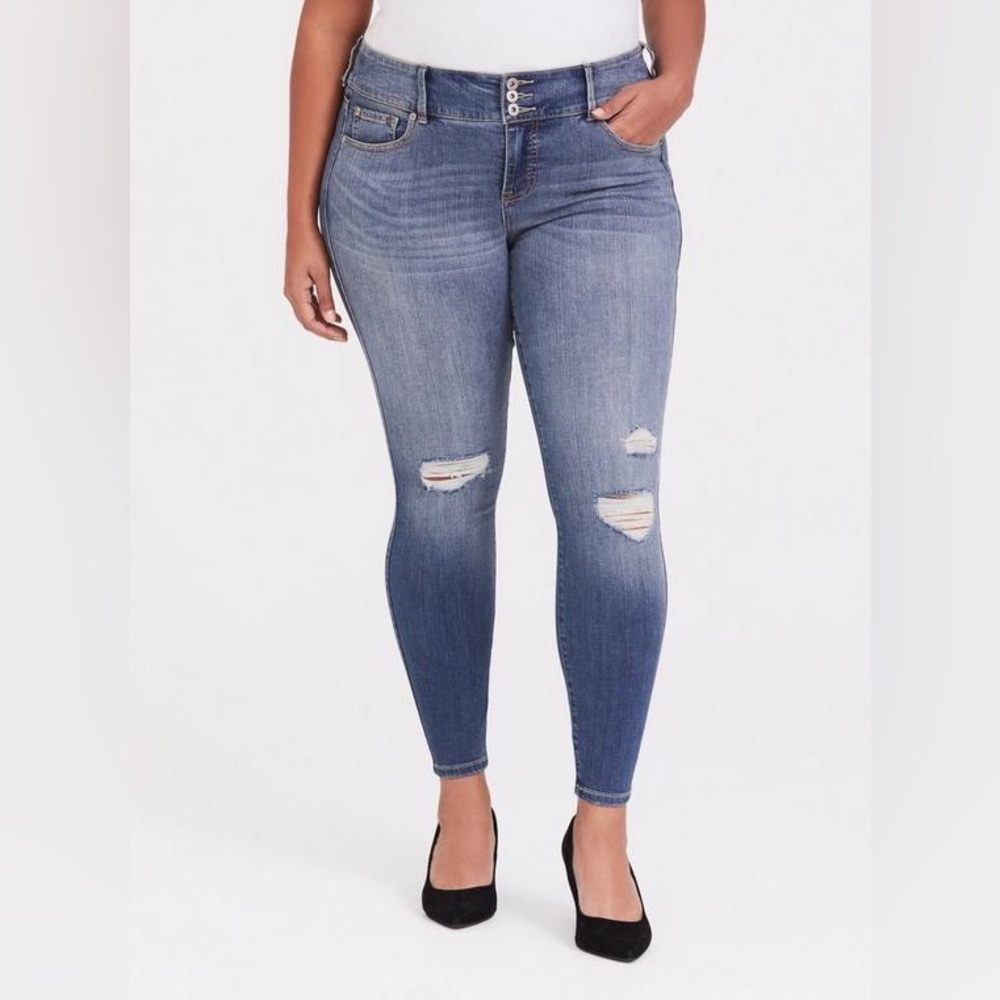 Torrid Premium Stretch Jegging 18R EUC